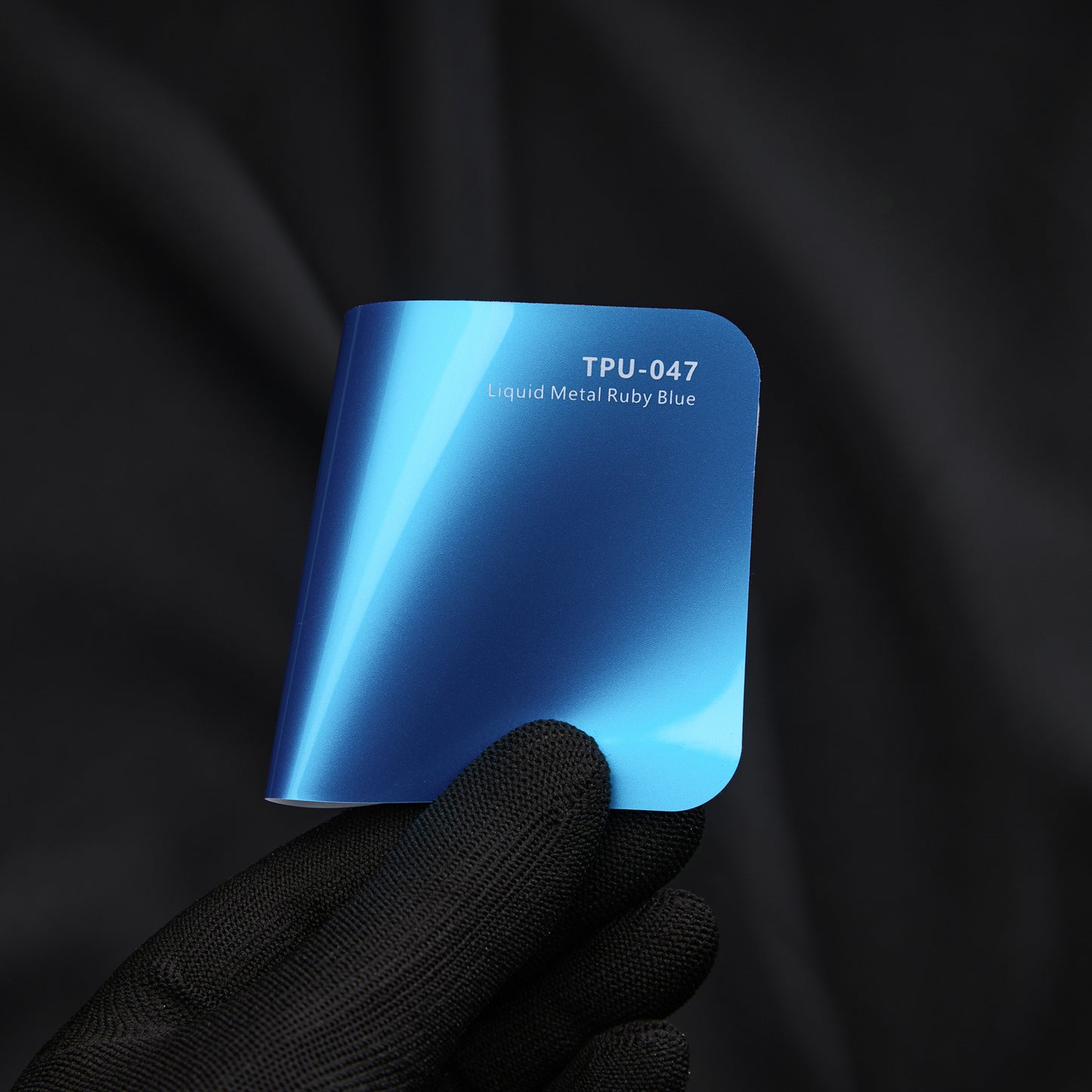 TPU-047 Liquid Metal Ruby Blue