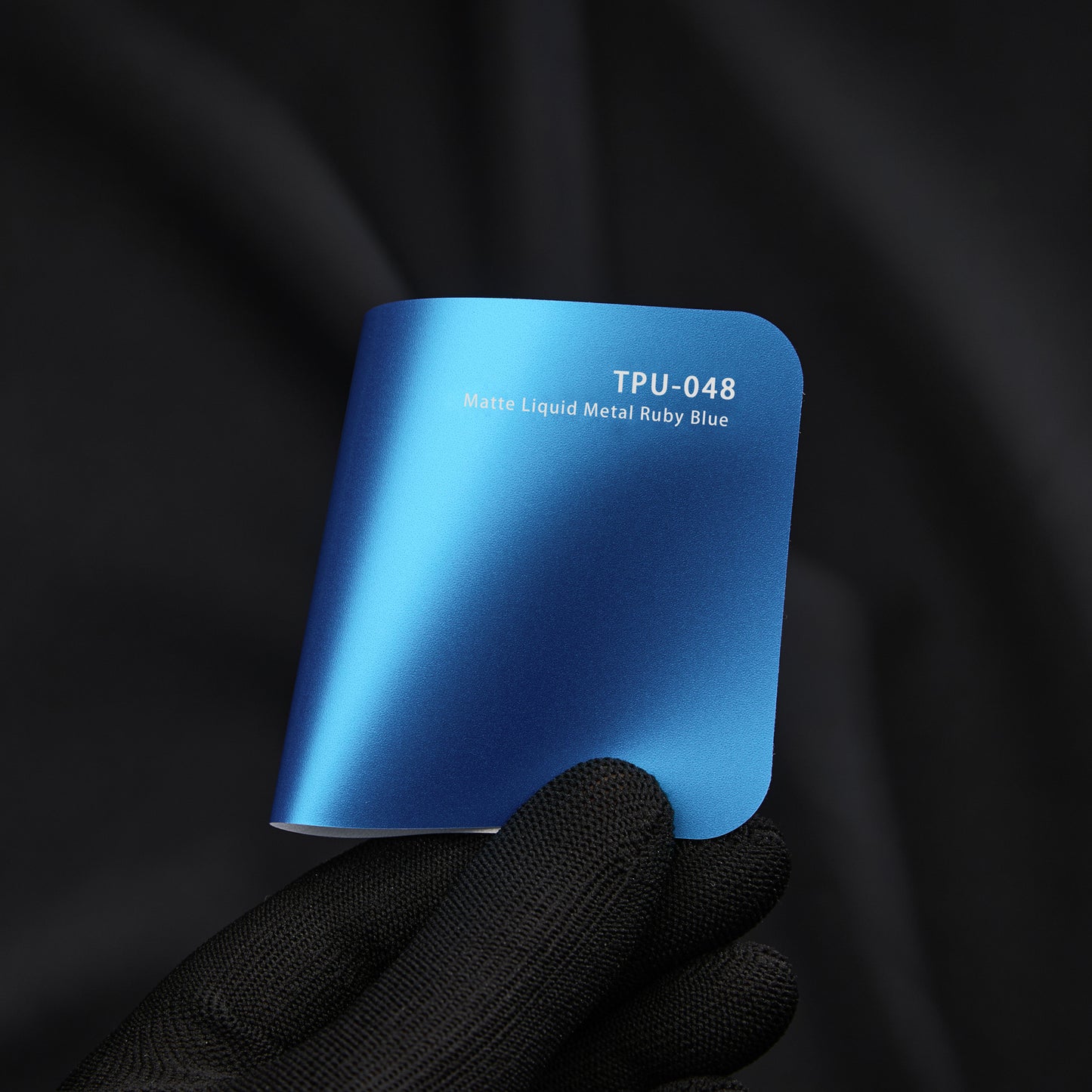 TPU-048 Matte Liquid Metal Ruby Blue