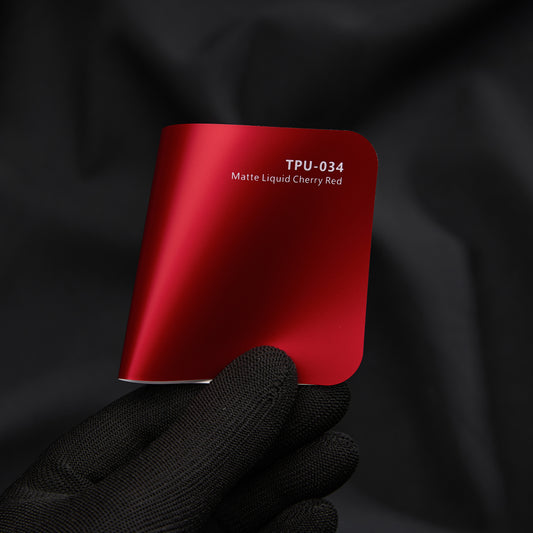 TPU-034 Matte Liquid Cherry Red