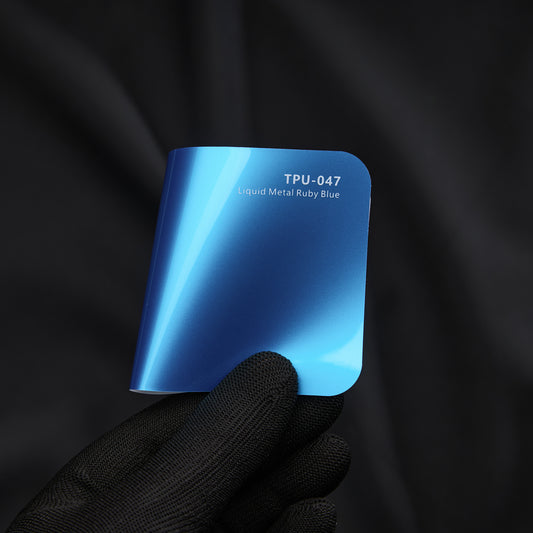 TPU-047 Liquid Metal Ruby Blue