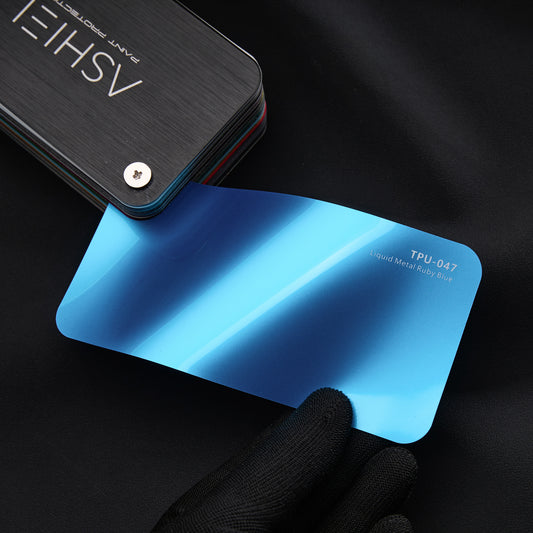 TPU-047 Liquid Metal Ruby Blue